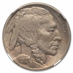 1914-D Buffalo Nickel AU-58 NGC