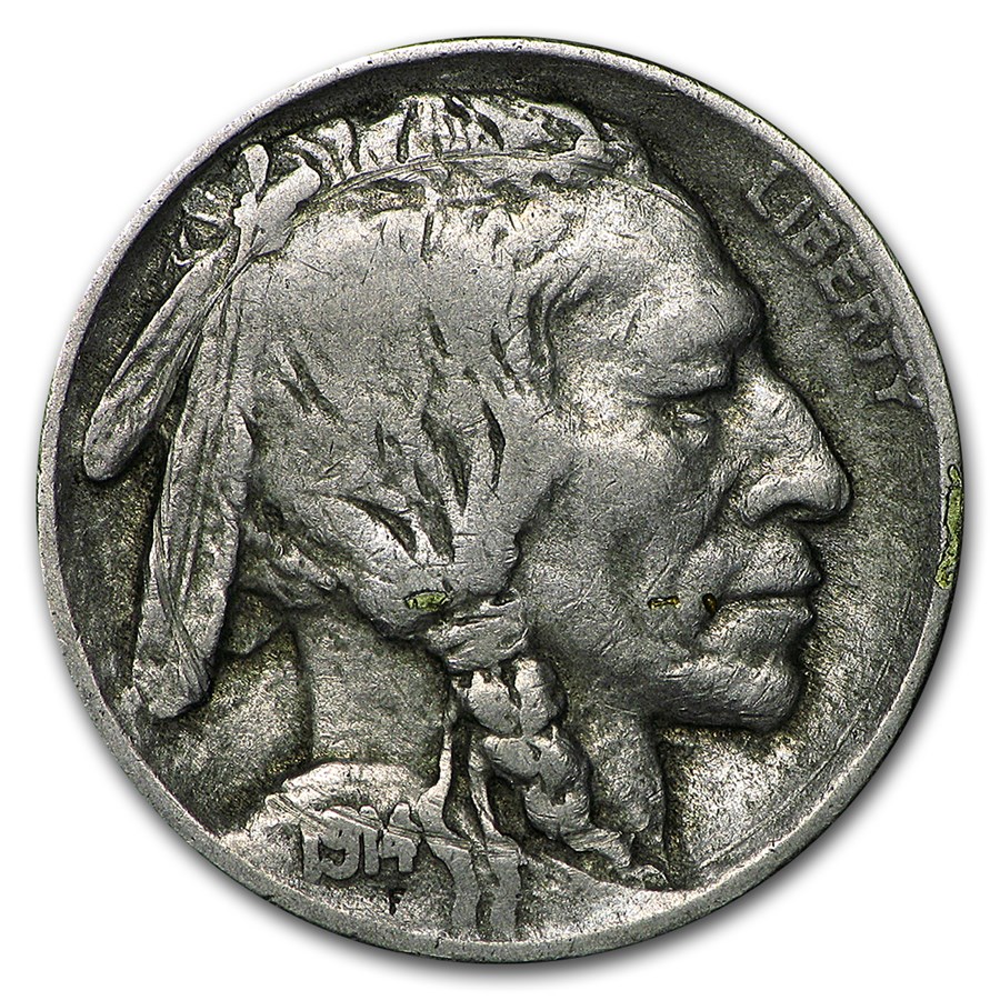 1914-D Buffalo Nickel Fine