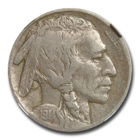 1914-D Buffalo Nickel VF-20 NGC 1914-D Buffalo Nickel VF-20 NGC