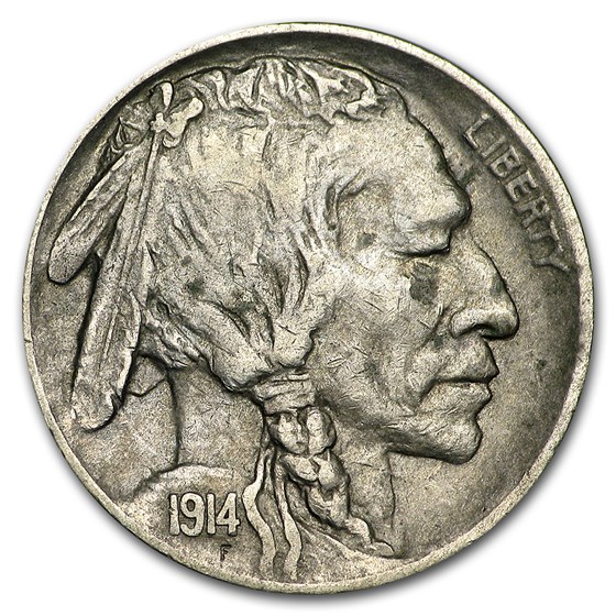1914-D Buffalo Nickel XF 1914-D Buffalo Nickel XF