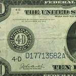 1914 (D-Cleveland) $10 FRN VF (Fr#918)