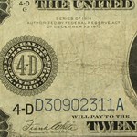 1914 (D-Cleveland) $20 FRN Fine (Fr#979)