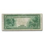 1914 (D-Cleveland) $5.00 FRN VF (Fr#859A)