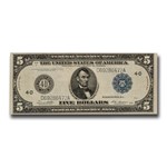 1914 (D-Cleveland) $5.00 FRN VF (Fr#859C)