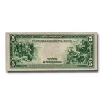 1914 (D-Cleveland) $5.00 FRN VF (Fr#859C)