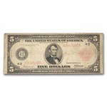 1914 (D-Cleveland) $5.00 FRN VG (Fr#835b) Red Seal