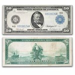 1914 (D-Cleveland) $50 FRN VF (Fr#1038)