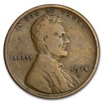 1914-D Lincoln Cent Fine Details