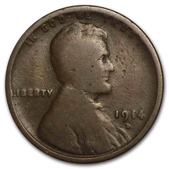 1914-D Lincoln Cent Good 1914-D Lincoln Cent Good
