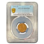 1914-D Lincoln Cent MS-63 PCGS (Brown)