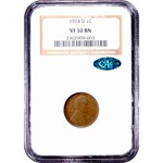 1914-D Lincoln Cent VF-30 NGC CAC (Brown)