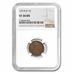 1914-D Lincoln Cent VF-30 NGC