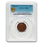 1914-D Lincoln Cent VF-30 PCGS
