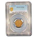 1914-D Lincoln Cent VF-30 PCGS