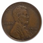 1914-D Lincoln Cent XF-40 PCGS