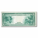 1914 (E-Richmond) $5.00 FRN VF (Fr#862)
