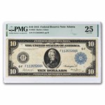 1914 (F-Atlanta) $10 FRN VF-25 PMG (Fr#925)