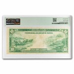 1914 (F-Atlanta) $10 FRN VF-25 PMG (Fr#927A)
