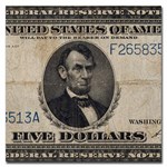 1914 (F-Atlanta) $5.00 FRN F (Fr#867A)