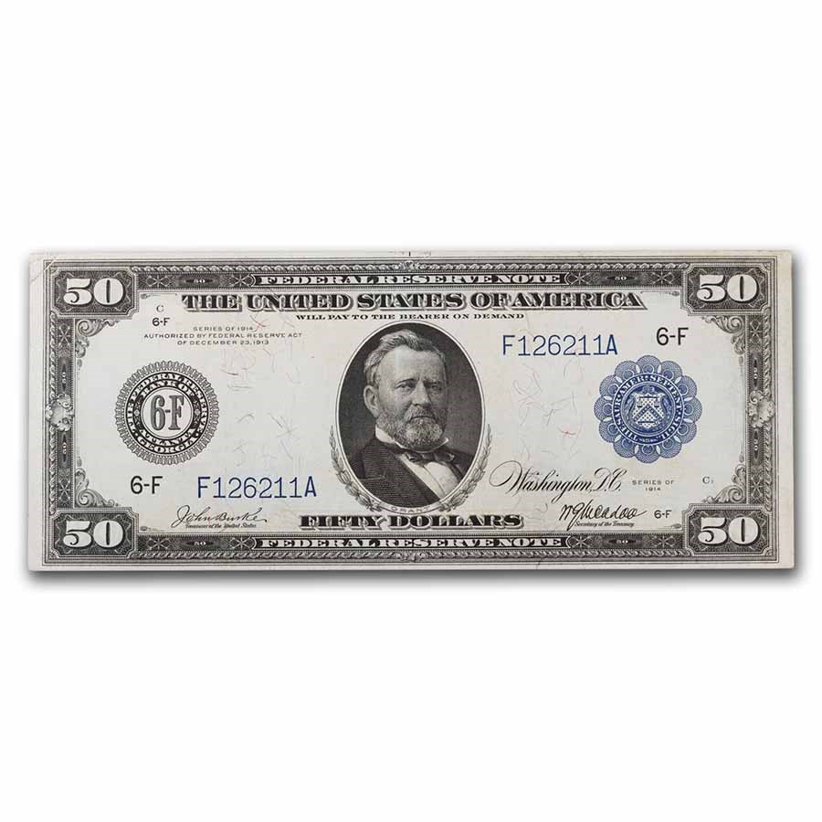 1914 (F-Atlanta) $50 FRN XF (Fr#1044)