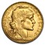 1914 France Gold 20 Francs Rooster BU