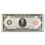 1914 (G-Chicago) $10 FRN VF (Fr#898A) Red Seal