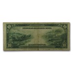 1914 (G-Chicago) $10 FRN VF (Fr#931A)