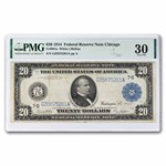1914 (G-Chicago) $20 FRN VF-30 PMG (Fr#991a)