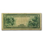 1914 (G-Chicago) $5.00 FRN VF (Fr#871)