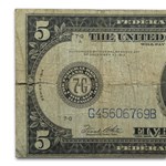 1914 (G-Chicago) $5.00 FRN VG (Fr#TBD)