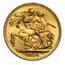 1914 Great Britain Gold Sovereign George V BU