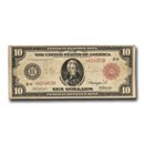 1914 (H-St. Louis) $10 FRN Fine (Fr#899A) Red Seal