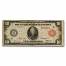 1914 (I-Minneapolis) $10 FRN Fine (Fr#900B) Red Seal