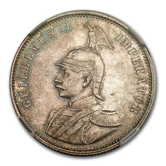 Buy 1914-J German East Africa Silver Rupie AU-58 NGC | APMEX