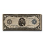 1914 (J-Kansas City) $5.00 FRN Fine (Fr#883)
