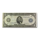1914 (K-Dallas) $5.00 FRN Fine (Fr#887)