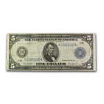 1914 (K-Dallas) $5.00 FRN Fine (Fr#887)