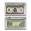 1914 (K-Dallas) $5.00 FRN VF-25 PMG (Fr#842B) Red Seal