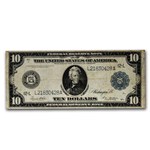 1914 (L-San Francisco) $10 FRN VF (Fr#951a)