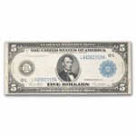 1914 (L-San Francisco) $5.00 FRN Fine (Fr#891A) Details
