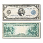 1914 (L-San Francisco) $5.00 FRN Fine (Fr#891A) Details