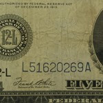 1914 (L-San Francisco) $5.00 FRN VF (Fr#891A)