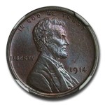 1914 Lincoln Cent MS-65 NGC (Brown)