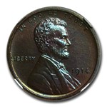 1914 Lincoln Cent PF-65 NGC (Brown)