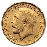 1914-M Australia Gold Sovereign George V BU