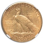 1914-S $10 Indian Gold Eagle AU-53 NGC