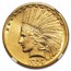 1914-S $10 Indian Gold Eagle AU-55 NGC
