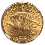 1914-S $20 St Gaudens Gold Double Eagle MS-62 NGC