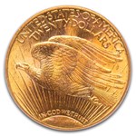 1914-S $20 St Gaudens Gold Double Eagle MS-63 PCGS CAC