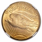 1914-S $20 St Gaudens Gold Double Eagle MS-64 NGC